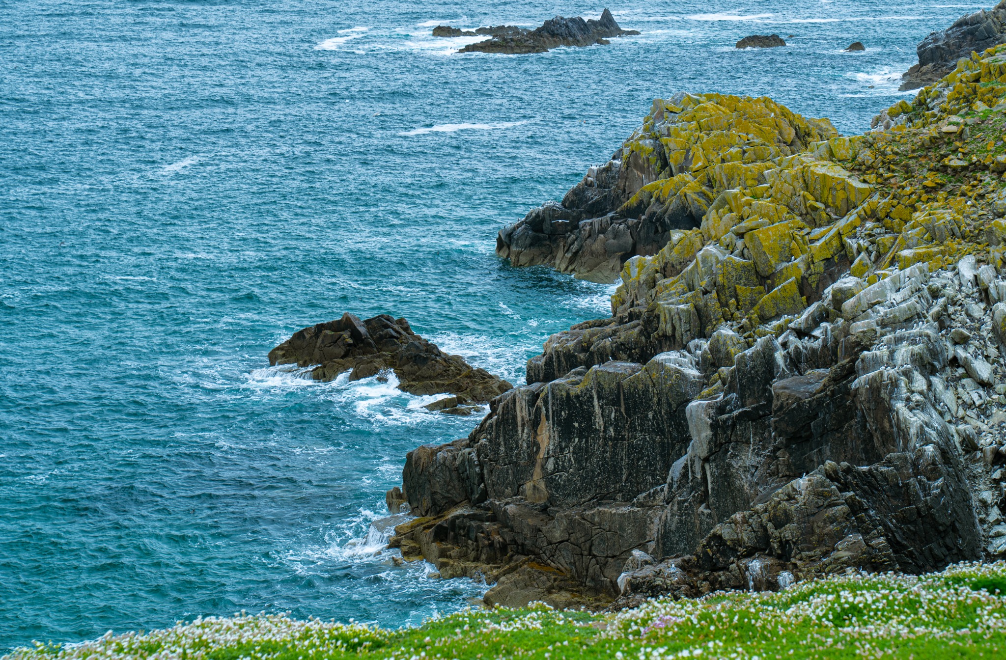 Irish rocky coast
